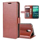 For Nokia 1.3 R64 Texture Single Horizontal Flip Protective Case with Holder & Card Slots & Wallet& Photo Frame(Brown) - 1