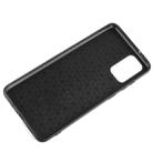 For Galaxy S20+  Shockproof Sewing Cow Pattern Skin PC + PU + TPU Case(Black) - 6