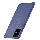 For Galaxy S20+ / S20 Plus Shockproof Crocodile Texture PC + PU Case(Blue) - 3