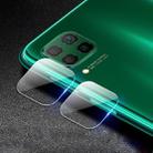 For Huawei P40 Lite mocolo 0.15mm 9H 2.5D Round Edge Rear Camera Lens Tempered Glass Film(Transparent) - 1