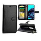For OPPO Reno2 Crazy Horse Texture Leather Horizontal Flip Protective Case with Holder & Card Slots & Wallet & Photo Frame(black) - 1
