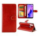 For OPPO A31/A8 Crazy Horse Texture Leather Horizontal Flip Protective Case with Holder & Card Slots & Wallet & Photo Frame(Brown) - 1