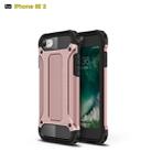 For iPhone SE 2022 / SE 2020  Magic Armor TPU + PC Combination Case(Rose Gold) - 1