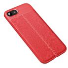 For iPhone SE 2022 / SE 2020  Litchi Texture TPU Shockproof Case(Red) - 1