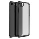 For iPhone SE 2022 / SE 2020 Four-corner Shockproof TPU + PC Protective Case(Black) - 1