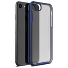 For iPhone SE 2022 / SE 2020 Four-corner Shockproof TPU + PC Protective Case(Navy Blue) - 1