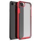 For iPhone SE 2022 / SE 2020 Four-corner Shockproof TPU + PC Protective Case(Red) - 1