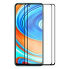 For Xiaomi Redmi Note 9   2 PCS ENKAY Hat-Prince Full Glue 0.26mm 9H 2.5D Tempered Glass Full Coverage Film - 1