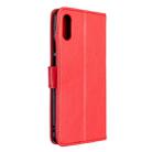 For Huawei Y6 Pro (2019)  Crazy Horse Texture Horizontal Flip Leather Case with Holder & Card Slots & Wallet & Photo Frame(red) - 5