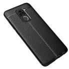 For Xiaomi Redmi Note9 Litchi Texture TPU Shockproof Case(Black) - 1