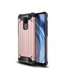 For Xiaomi Redmi Note 9 Magic Armor TPU + PC Combination Case(Rose Gold) - 1