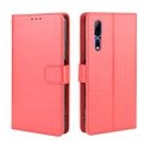 For ZTE Axon 10 Pro/Axon 10 Pro 5G/A2020 Pro Retro Crazy Horse Texture Horizontal Flip Leather Case , with Holder & Card Slots & Photo Frame(Red) - 1