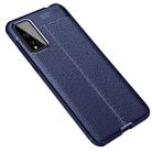 For Huawei Honor Play 4T Pro Litchi Texture TPU Shockproof Case(Navy Blue) - 1