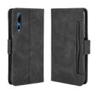 For ZTE Axon 10 Pro/Axon 10 Pro 5G/A2020 Pro Wallet Style Skin Feel Calf Pattern Leather Case ，with Separate Card Slot(Black) - 1