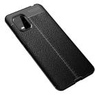 For Xiaomi 10 Lite Litchi Texture TPU Shockproof Case(Black) - 1
