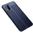 For Xiaomi 10 Lite Litchi Texture TPU Shockproof Case(Navy Blue) - 1