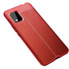 For Xiaomi 10 Lite Litchi Texture TPU Shockproof Case(Red) - 1