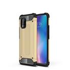 For Xiaomi 10 Lite Magic Armor TPU + PC Combination Case(Gold) - 1