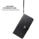 For Xiaomi Redmi K30 Pro Retro Solid Color Leather Buckle Phone Case with Lanyard & Photo Frame & Card Slot & Wallet & Stand Function(Black) - 8