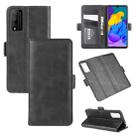 For Huawei Honor Play 4T Pro Dual-side Magnetic Buckle Horizontal Flip Leather Case with Holder & Card Slots & Wallet(Black) - 1