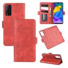 For Huawei Honor Play 4T Pro Dual-side Magnetic Buckle Horizontal Flip Leather Case with Holder & Card Slots & Wallet(Red) - 1