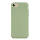 For iPhone SE 2022 / SE 2020 Solid Color Frosted TPU Phone Case(Green) - 1