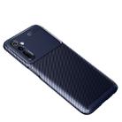 For OPPO Realme 6 Carbon Fiber Texture Shockproof TPU Case(Blue) - 1