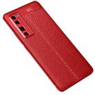 For Huawei Nova 7 Pro Litchi Texture TPU Shockproof Case(Red) - 1