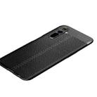 For OPPO Realme 6 Litchi Texture TPU Shockproof Case(Black) - 2