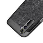 For OPPO Realme 6 Litchi Texture TPU Shockproof Case(Black) - 4