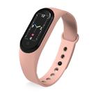 KM5 0.96inch Color Screen Phone Smart Watch IP68 Waterproof,Support Bluetooth Call/Bluetooth Music/Heart Rate Monitoring/Blood Pressure Monitoring(Pink) - 1