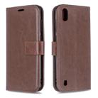 For ZTE Blade A7 2019 Crazy Horse Texture Horizontal Flip Leather Case with Holder & Card Slots & Wallet & Photo Frame(Brown) - 1