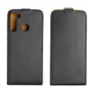 For Galaxy A21 Business Style Vertical Flip TPU Leather Case  with Card Slot(Black) - 2
