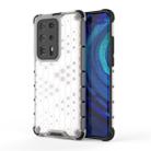 For Huawei P40 Pro+ Shockproof Honeycomb PC + TPU Case(White) - 1