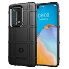 For  Huawei P40 Pro+ Full Coverage Shockproof TPU Case(Black) - 1