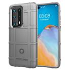 For  Huawei P40 Pro+ Full Coverage Shockproof TPU Case(Grey) - 1