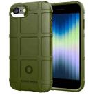 For iPhone SE 2022 / SE 2020 Full Coverage Shockproof TPU Case(Army Green) - 1