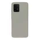 For Galaxy M80S/A91/S10 Lite Solid Color Frosted TPU  Phone Case(Gray) - 1