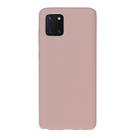 For Galaxy M60S/A81/note 10 Lite Solid Color Frosted TPU  Phone Case(Pink) - 1