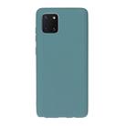 For Galaxy M60S/A81/note 10 Lite Solid Color Frosted TPU  Phone Case(Light Blue) - 1