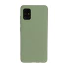 For Galaxy A71 Solid Color Frosted TPU  Phone Case(Green) - 1