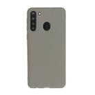 For Galaxy A21 Solid Color Frosted TPU  Phone Case(Gray) - 1