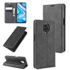 For Xiaomi Redmi Note 9 Pro / Note 9S / Note 9 Pro Max Retro-skin Business Magnetic Suction Leather Case with Holder & Card Slots & Wallet(Black) - 1