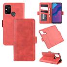 For Huawei Honor Play 9A Dual-side Magnetic Buckle Horizontal Flip Leather Case with Holder & Card Slots & Wallet(Red) - 1