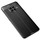 For OPPO ACE2 Litchi Texture TPU Shockproof Case(Black) - 1