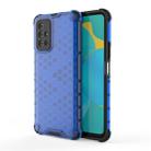 For Huawei Honor 30S Shockproof Honeycomb PC + TPU Case(Blue) - 1