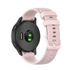 20mm Silicone Watch Band For Huami Amazfit GTS / Samsung Galaxy Watch Active 2 / Gear Sport(Pink) - 1