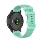 20mm Silicone Watch Band For Huami Amazfit GTS / Samsung Galaxy Watch Active 2 / Gear Sport(Teal green) - 1