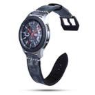 22mm Leather Watch Band For Huawei Watch GT2e / GT2 46mm(Black) - 1