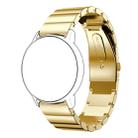 22mm For Huawei Watch GT2e GT2 46mm A Flat Buckle Stainless Steel Watch Band (Golden) - 1